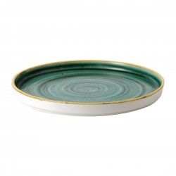 Assiettes avec rebord Churchill Stonecast Samphire Green 210mm (Lot de 6) 2