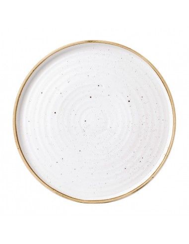 Assiettes avec rebord Churchill Stonecast Barley White 275mm (Lot de 6)