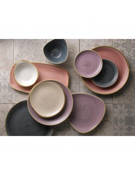 Assiettes coupes rondes Churchill Stonecast Lavender Evolve 286mm (Lot de 12)