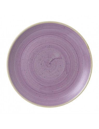 Assiettes coupes rondes Churchill Stonecast Lavender Evolve 260mm (Lot de 12)