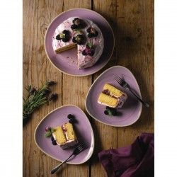 Assiettes coupes rondes Churchill Stonecast Lavender Evolve 220mm (Lot de 12) 2