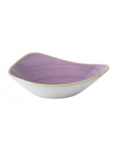 Bols triangulaires Churchill Stonecast Lavender Lotus 228mm (Lot de 12)