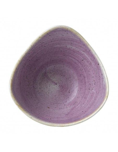 Bols triangulaires Churchill Stonecast Lavender Lotus 152mm (Lot de 12)