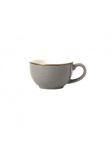 Tasses à cappuccino Churchill Stonecast Grey 170ml (Lot de 12)