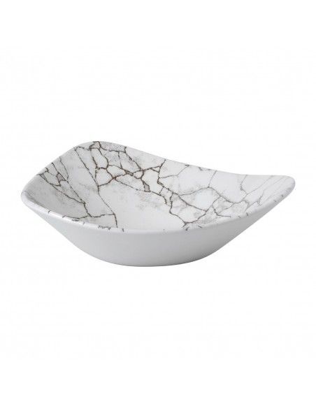Bols triangulaires Churchill Studio Prints Kintsugi Agate Grey Lotus 228mm (Lot de 12)