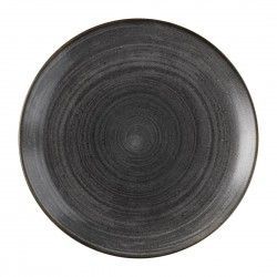 Assiettes rondes Churchill Stonecast Raw Evolve Black 286mm (Lot de 12)