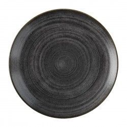 Assiettes rondes Churchill Stonecast Raw Evolve Black 260mm (Lot de 12)