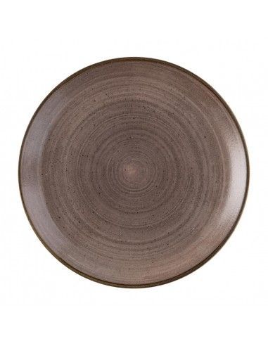 Assiettes avec rebord Churchill Stonecast Raw Evolve Brown 286mm (Lot de 12)