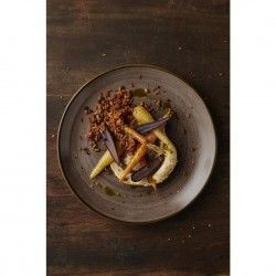 Assiettes avec rebord Churchill Stonecast Raw Evolve Brown 217mm (Lot de 12) 2