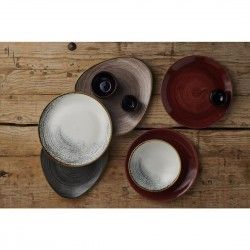 Assiettes avec rebord Churchill Stonecast Patina Evolve Red Rust 288mm (Lot de 12) 2