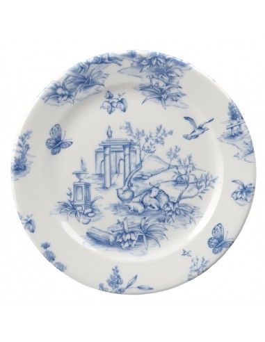 Assiettes plates Churchill Toile Prague 170mm (Lot de 6)