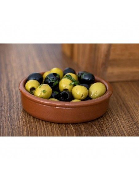 Plats à tapas en terre cuite 100 mm (lot de 24)