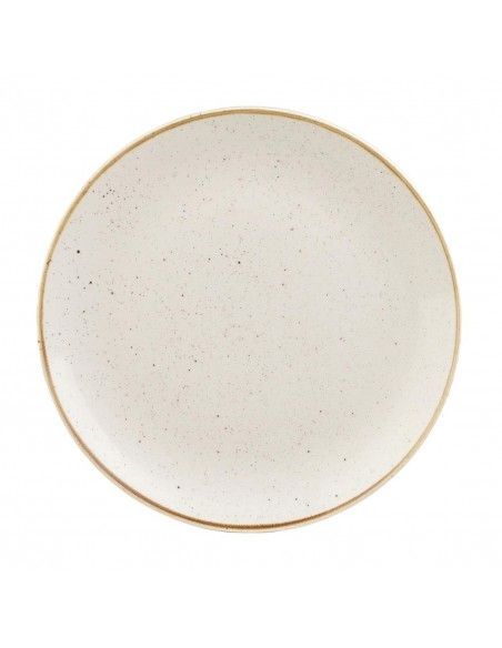 Assiettes rondes Churchill Stonecast Barley White 286mm (Lot de 12)
