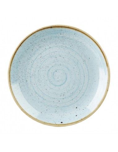 Assiettes rondes Churchill Stonecast Duck Egg Blue 288mm (Lot de 12)