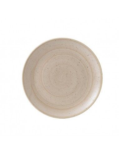 Assiettes rondes Churchill Stonecast Nutmeg Cream 260mm (Lot de 12)