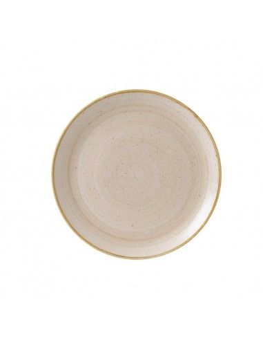 Assiettes rondes Churchill Stonecast Nutmeg Cream 324mm (Lot de 6)