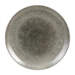 Assiettes rondes Churchill Studio Prints Raku Quartz Black 288mm (Lot de 12)