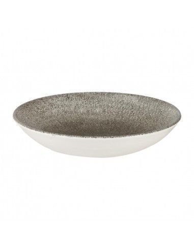 Assiettes coupe ronde Churchill Studio Prints Raku Quartz Black 248mm (Lot de 12)