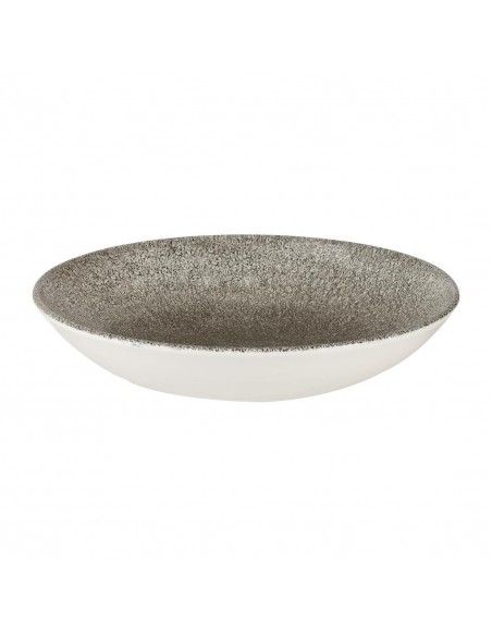 Assiettes coupe ronde Churchill Studio Prints Raku Quartz Black 248mm (Lot de 12)