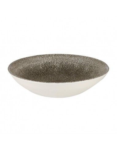 Assiettes coupe ronde Churchill Studio Prints Raku Quartz Black 182mm (Lot de 12)