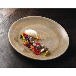 Assiettes rondes Churchill Stonecast Patina Antique Taupe 260mm (Lot de 9) 2