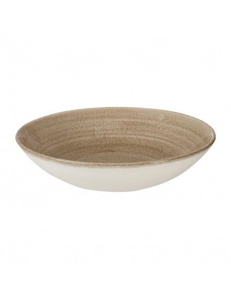 Assiettes rondes Churchill Stonecast Patina Antique Taupe 182mm (Lot de 7)