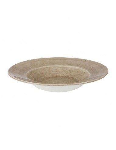 Bols à bord large Churchill Stonecast Patina Antique Taupe 280mm (Lot de 12)