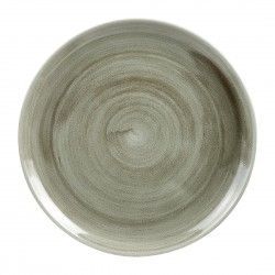 Assiettes rondes Churchill Stonecast Patina Antique Green 288mm (Lot de 12)