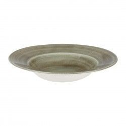 Bols bord large Churchill Stonecast Patina Antique Wide Green 280mm (Lot de 12)