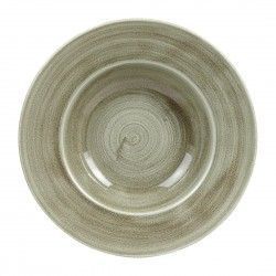 Bols bord large Churchill Stonecast Patina Antique Wide Green 280mm (Lot de 12) 2