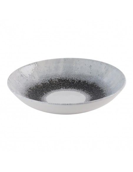 Assiettes coupes rondes Churchill Studio Prints Fusion Black Evolve 247mm (Lot de 12)
