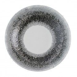 Assiettes coupes rondes Churchill Studio Prints Fusion Black Evolve 182mm (Lot de 12)