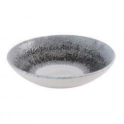 Assiettes coupes rondes Churchill Studio Prints Fusion Black Evolve 182mm (Lot de 12) 2