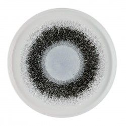 Assiettes avec rebord Churchill Studio Prints Fusion Black 260mm (Lot de 6)