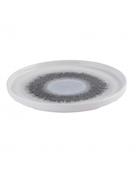 Assiettes avec rebord Churchill Studio Prints Fusion Black 260mm (Lot de 6)