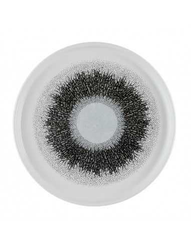 Assiettes avec rebord Churchill Studio Prints Fusion Black 210mm (Lot de 6)