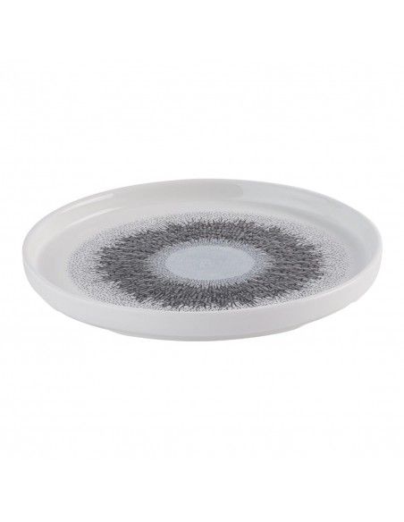 Assiettes avec rebord Churchill Studio Prints Fusion Black 210mm (Lot de 6)