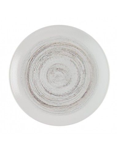 Assiettes rondes Churchill Elements Dune Evolve 285mm (Lot de 12)