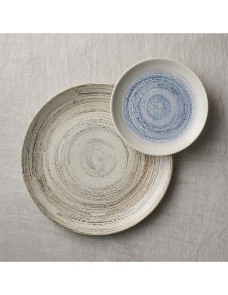 Assiettes rondes Churchill Elements Dune Evolve 165mm (Lot de 12)