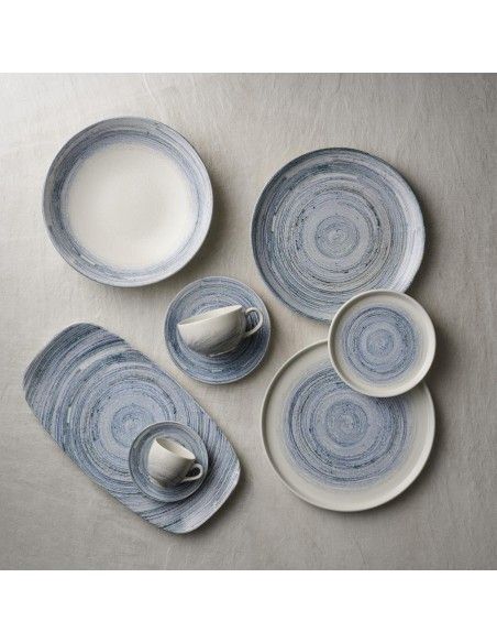 Assiettes coupes rondes Churchill Elements Coast Evolve 247mm (Lot de 12)