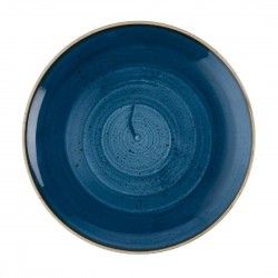 Assiettes rondes Churchill Stonecast Java Blue Evolve 260mm (Lot de 12)