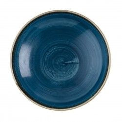 Assiettes coupe ronde Churchill Stonecast Java Blue 184mm (Lot de 12)