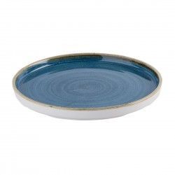 Assiettes avec rebord Churchill Stonecast Java Blue 210mm (Lot de 6) 2