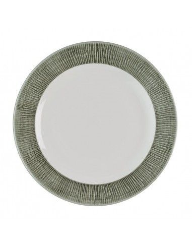 Assiettes classiques Churchill Bamboo Ceramic Spinwash Alpine 273mm (Lot de 12)