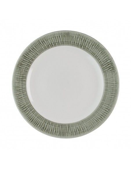 Assiettes classiques Churchill Bamboo Ceramic Spinwash Alpines 206mm (Lot de 12)
