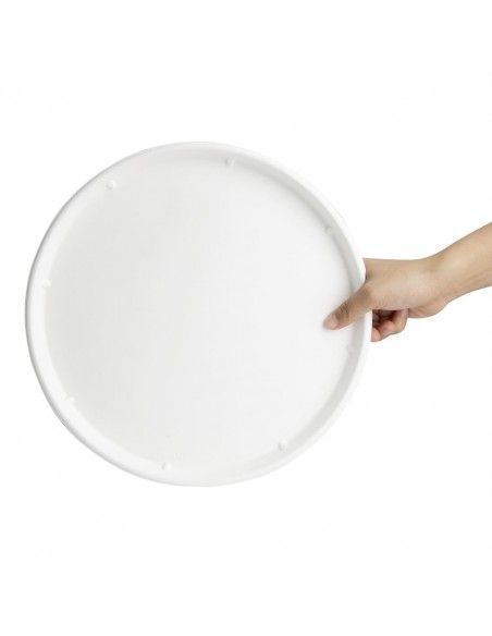 Assiettes rondes en bagasse Fiesta Compostable 304 mm (lot de 50)