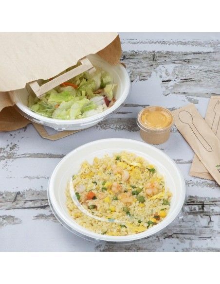 Bols à poke en bagasse Fiesta Compostable 682ml (lot de 50)