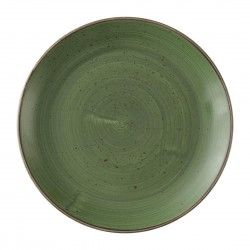 Assiettes avec rebord Churchill Stonecast Sage Green 254mm (Lot de 12)