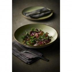 Assiettes avec rebord Churchill Stonecast Raw Green Evolve 220mm (Lot de 12) 2