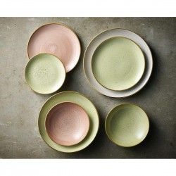 Assiettes avec rebord Churchill Stonecast Raw Green Evolve 165mm (Lot de 12) 2